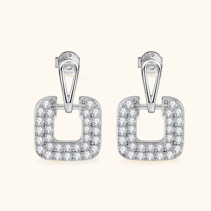 Tiara Moissanite Earring