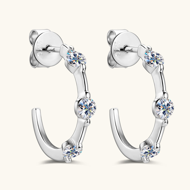 Selar Moissanite Earring