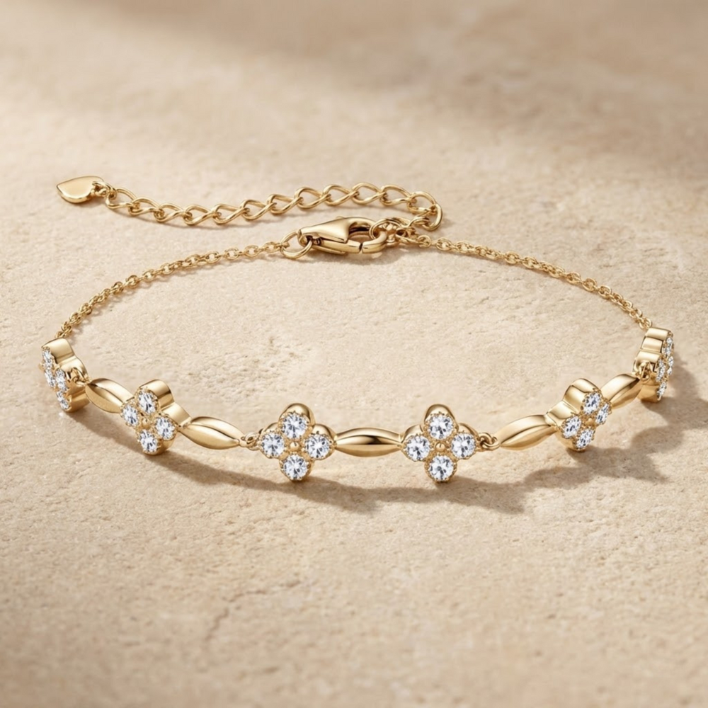 Brocade Moissanite Bracelet