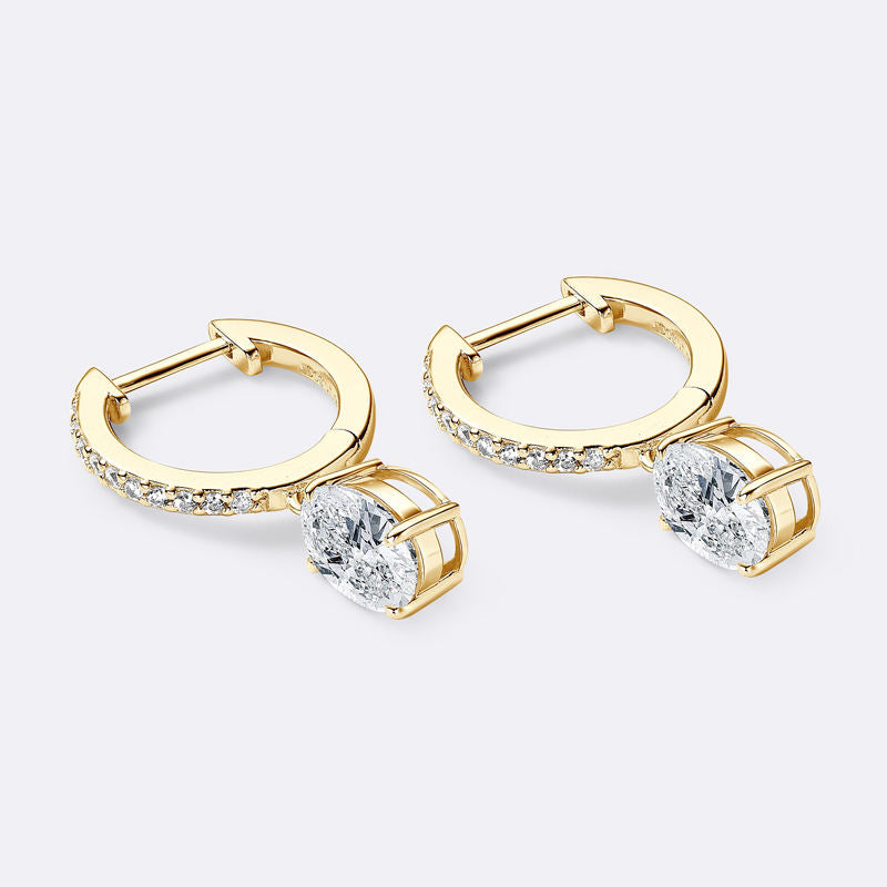 Marlowe Moissanite Earring