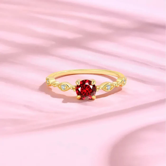 Zelda Moissanite Ring