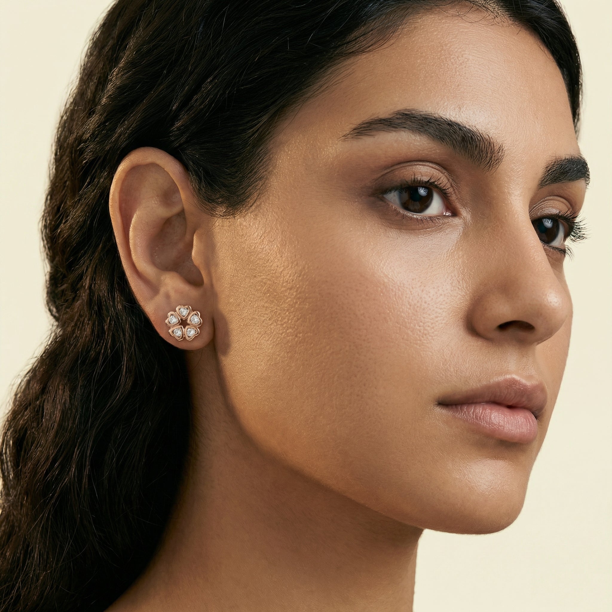 Kolczyki Malak Moissanite