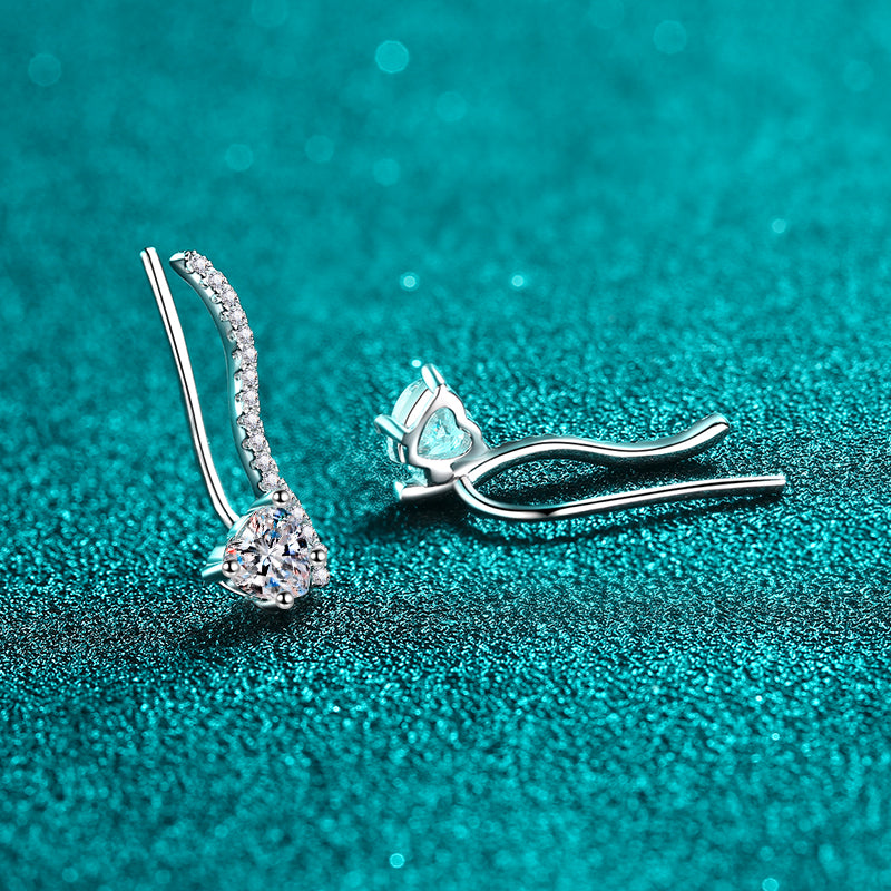 Tala Moissanite Earring
