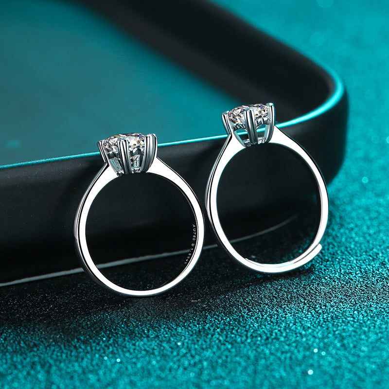 Cora Moissanite Ring