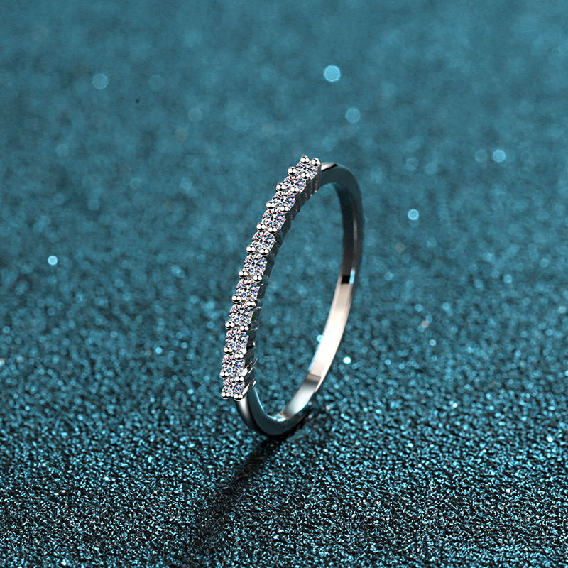 Uma Moissanite Ring