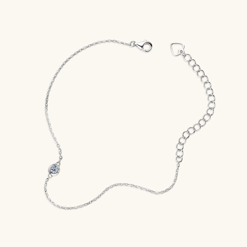 Riven Moissanite Bracelet