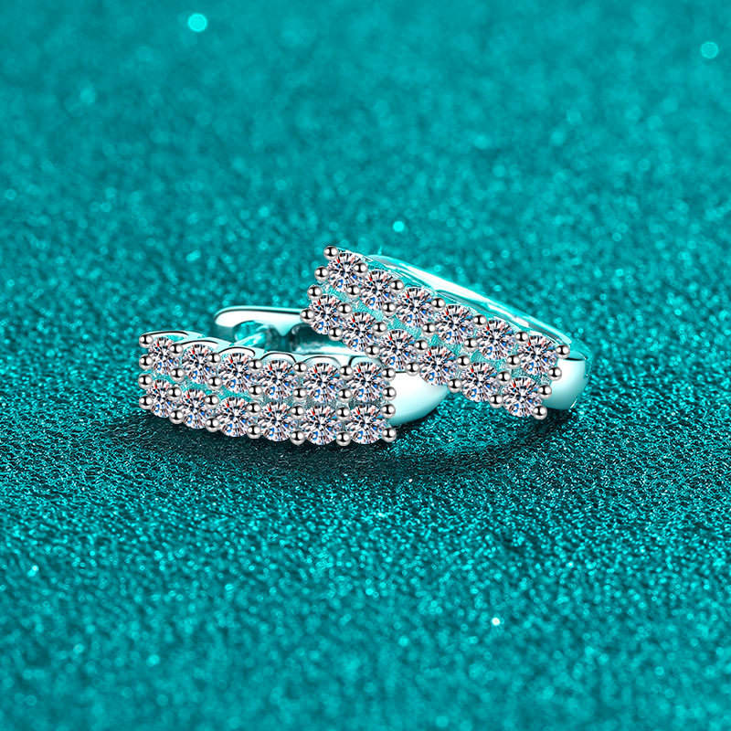 Noelle Moissanite Earring