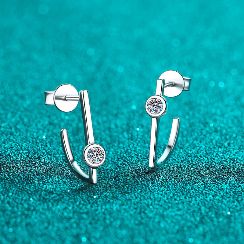 Reina Moissanite Earring