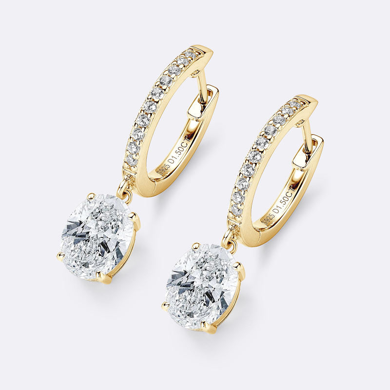 Marlowe Moissanite Earring