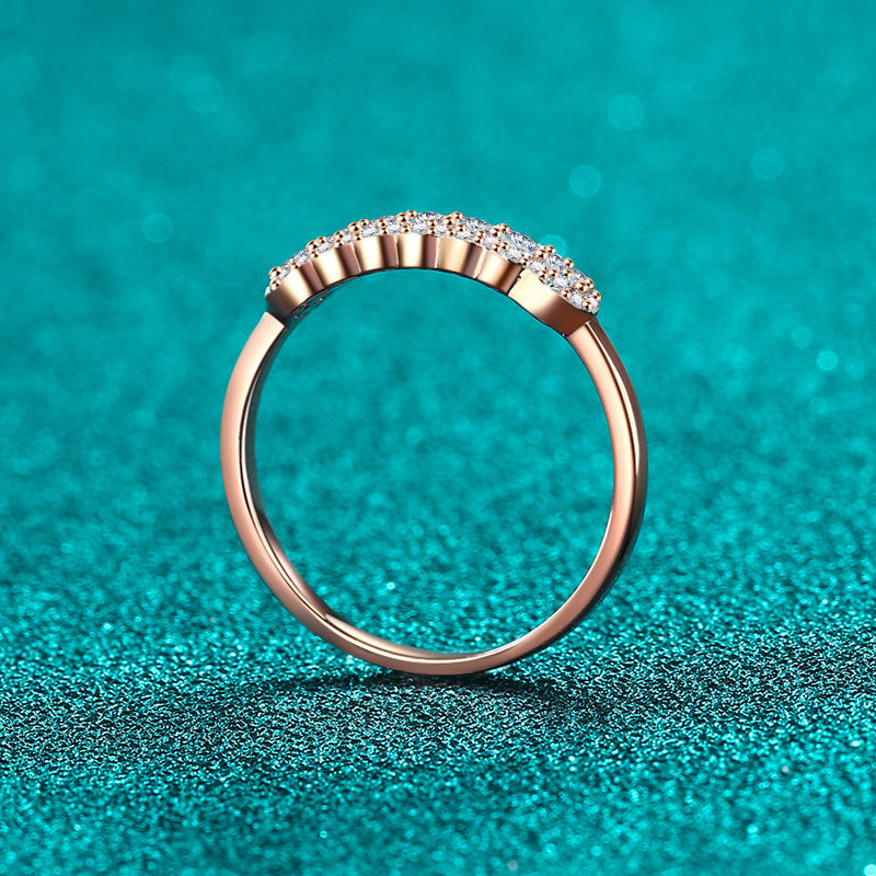 Jada Moissanite Ring
