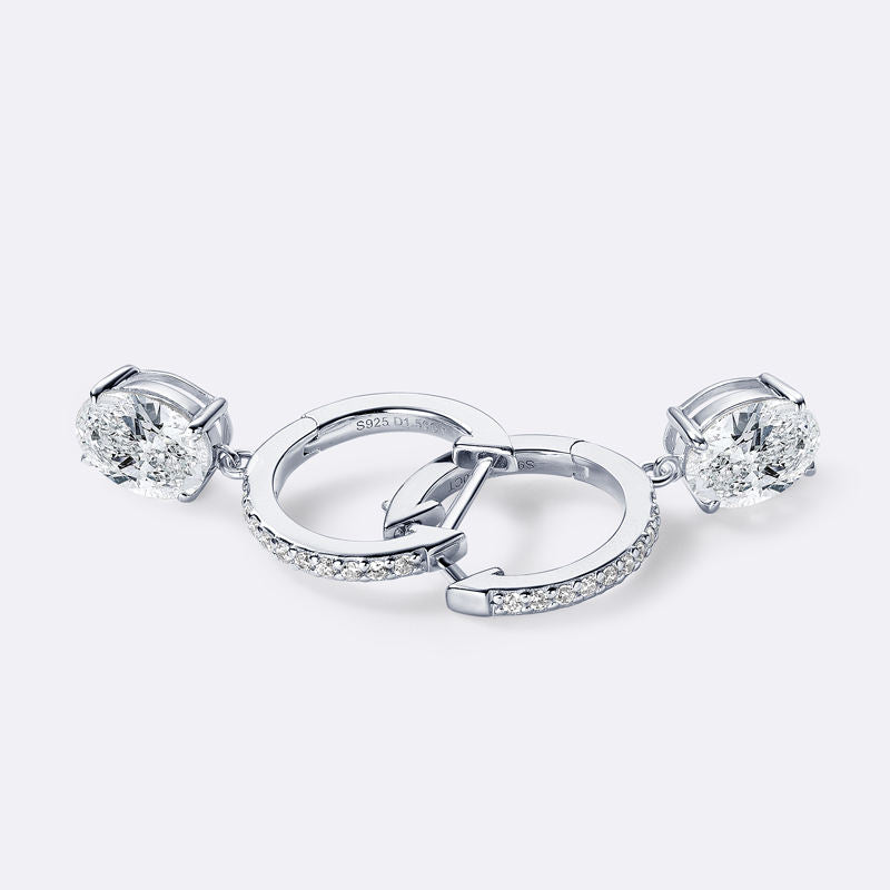 Marlowe Moissanite Earring