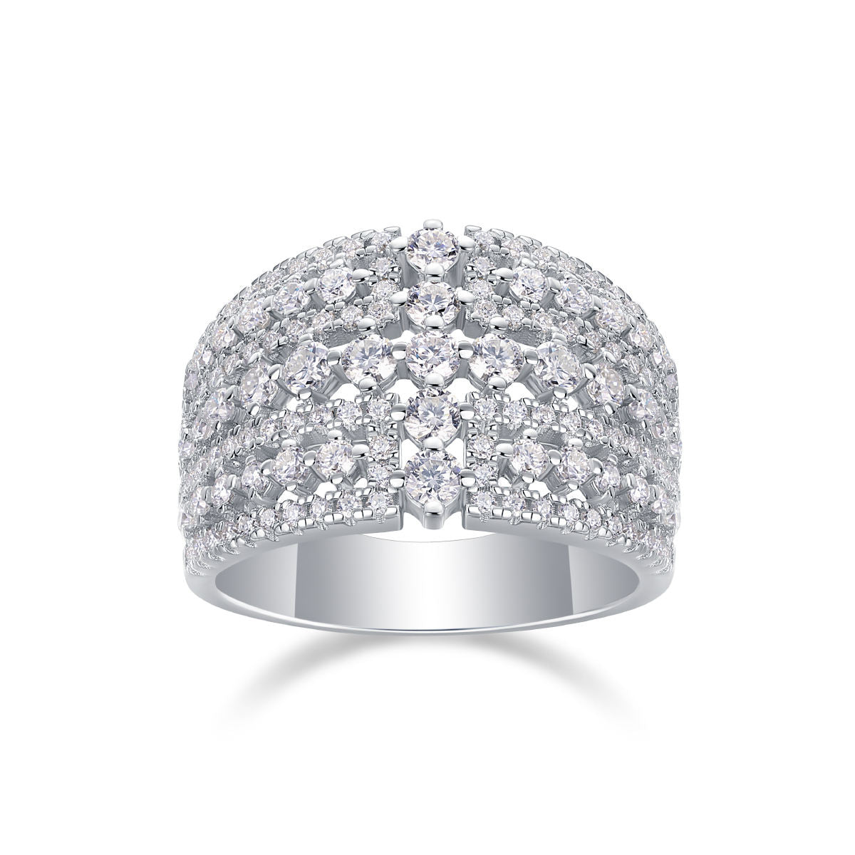 Audrey Moissanite Ring