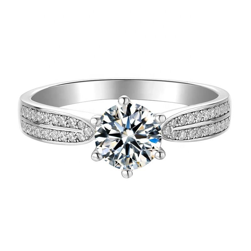 Geneva Moissanite Ring