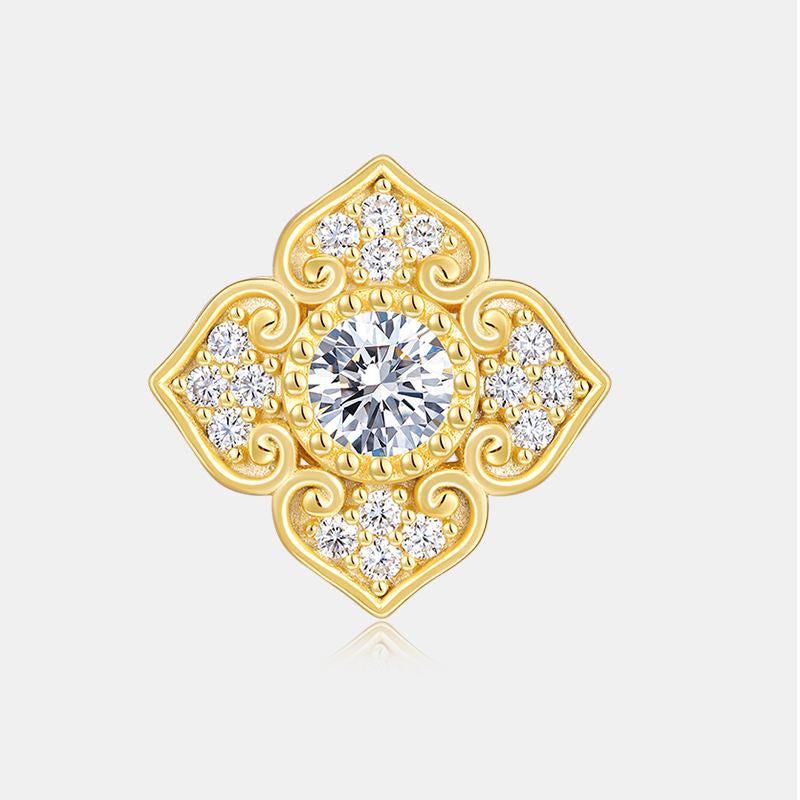 Vivienne Moissanite Earring