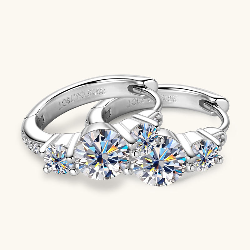 Bexley Moissanite Earring