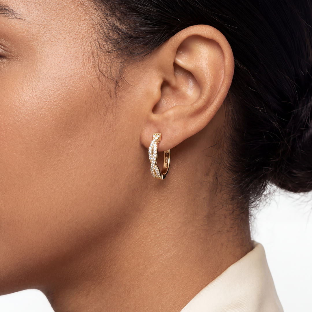 Rosaline Moissanite Earring