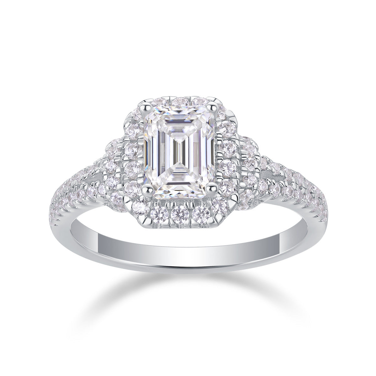 Elise Moissanite Ring