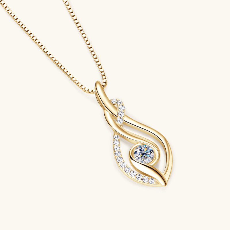 Elspeth Moissanite Necklace