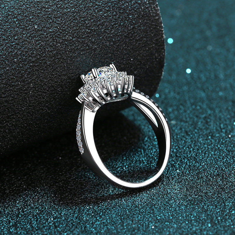 Aya Moissanite Ring