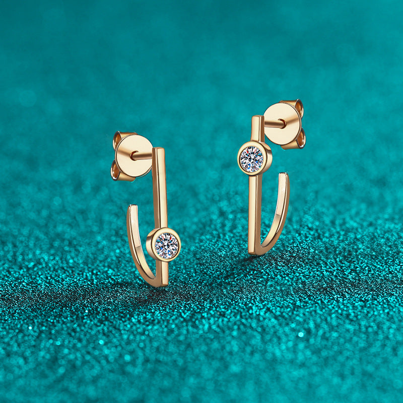 Reina Moissanite Earring
