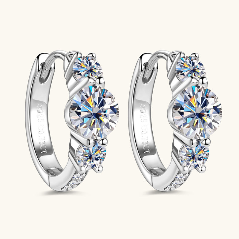 Bexley Moissanite Earring