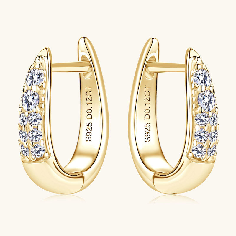Sabine Moissanite Earring