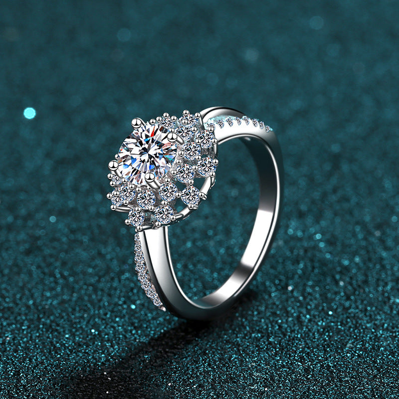 Aya Moissanite Ring