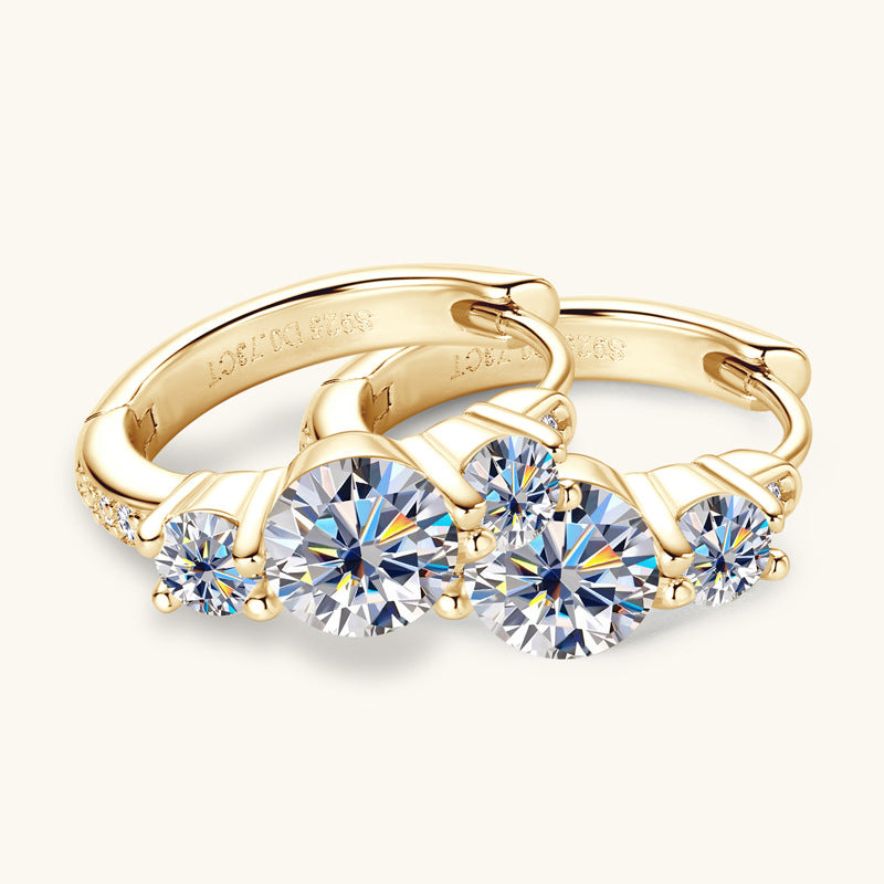 Bexley Moissanite Earring