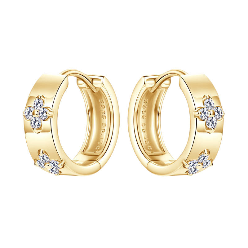 Elan Moissanite Earring