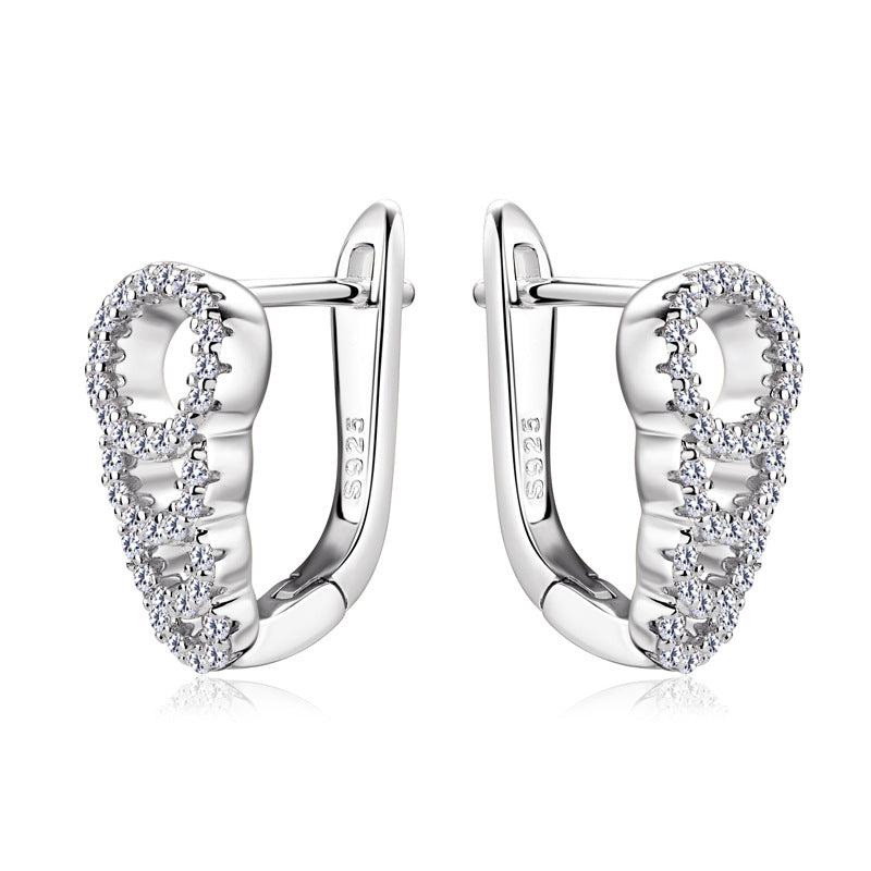 Seren Moissanite Earring