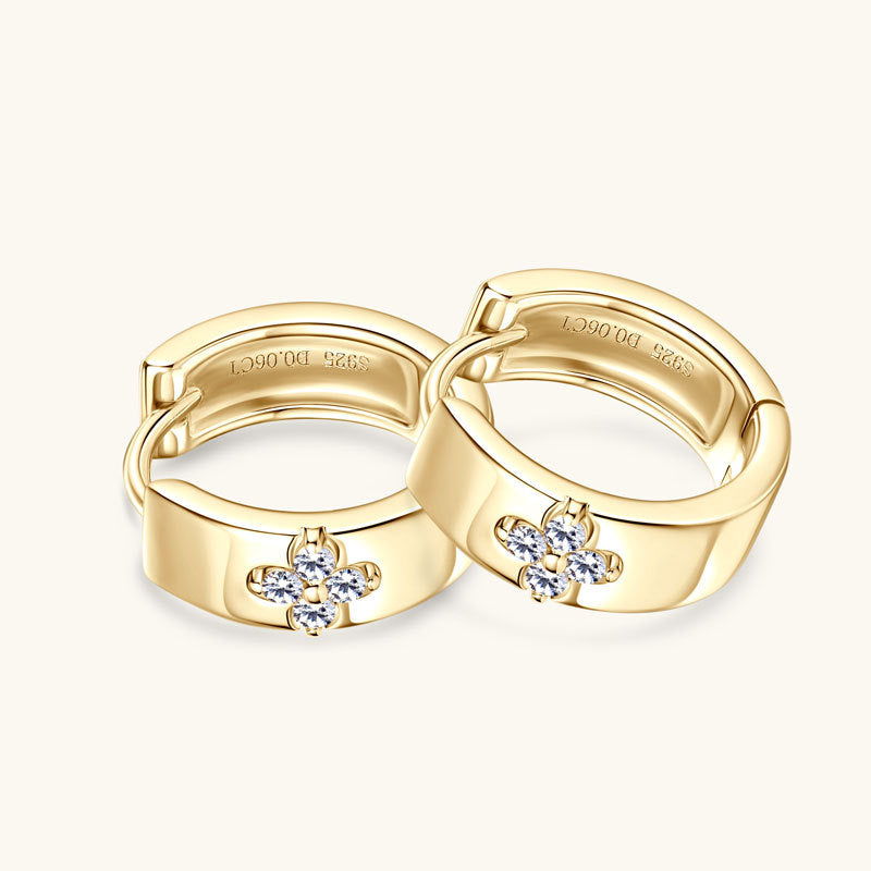 Lumi Moissanite Earring