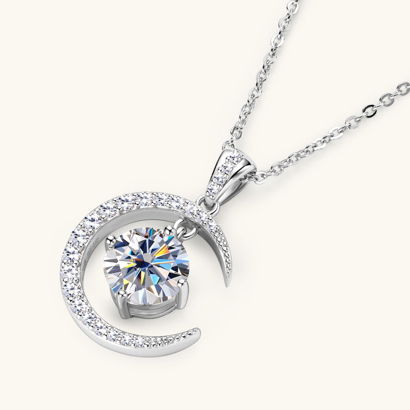 Solaine Moissanite Necklace