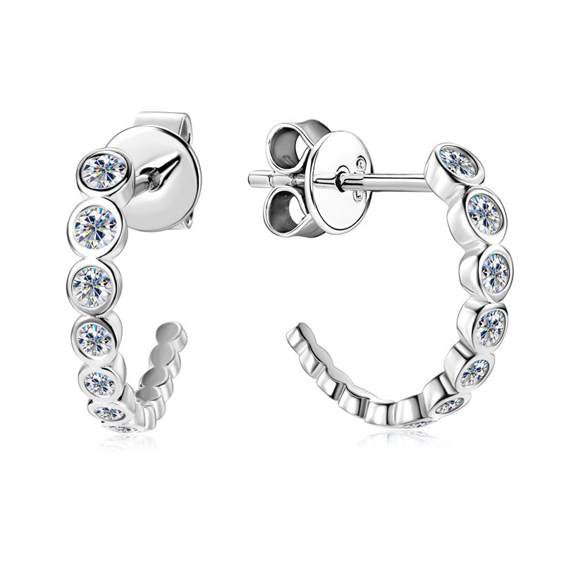 Maren Moissanite Earring