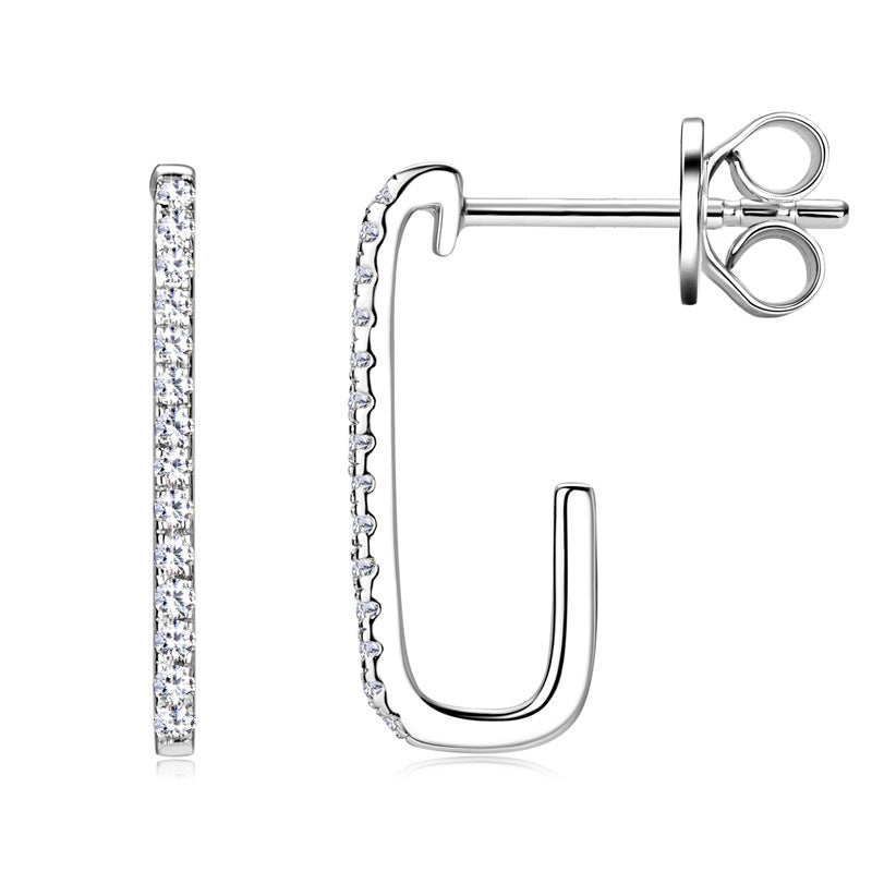Imara Moissanite Earring