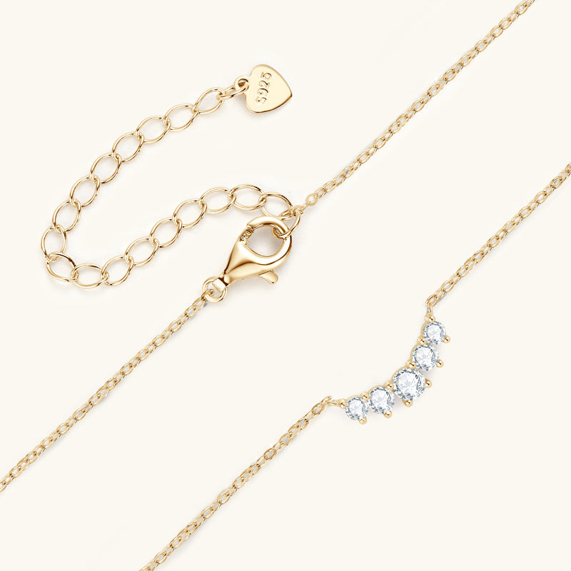 Brylee Moissanite Necklace