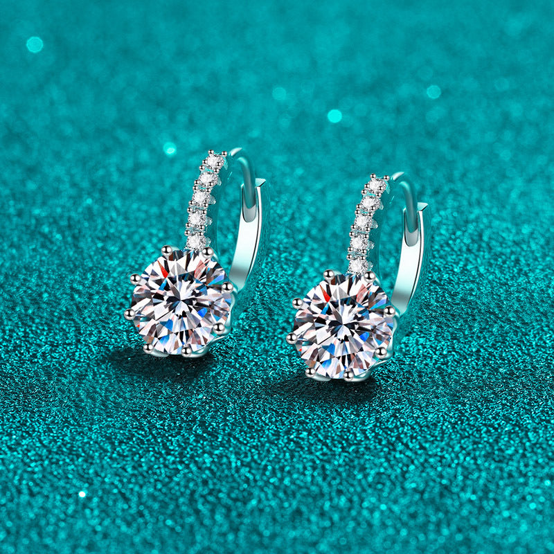 Vesper Moissanite Earring