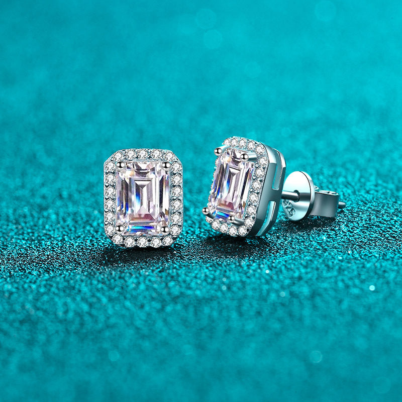 Brynn Moissanite Earring