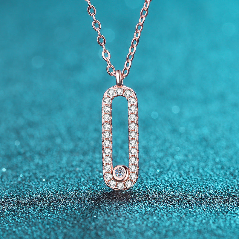Auryn Moissanite Necklace
