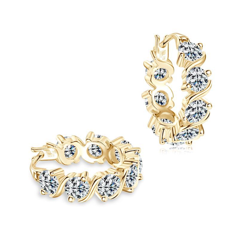 Solis Moissanite Earring