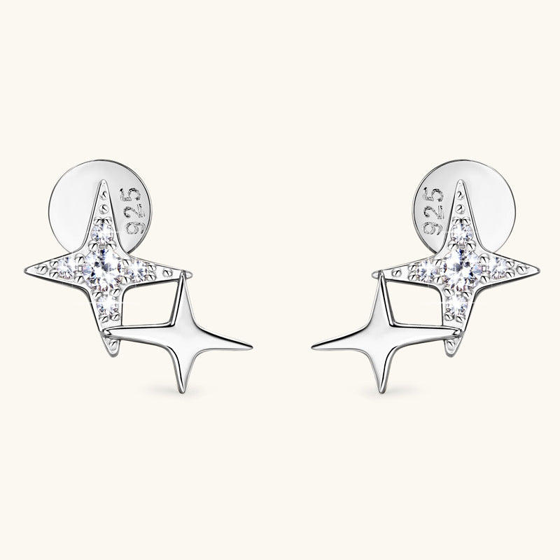 Piper Moissanite Earring