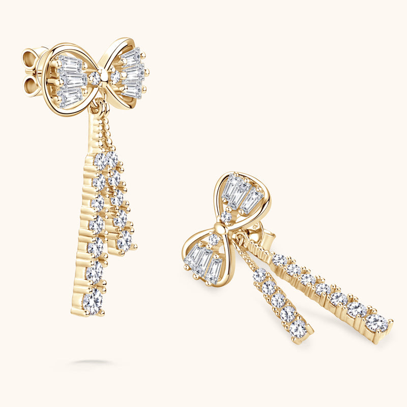 Velvet Moissanite Earring