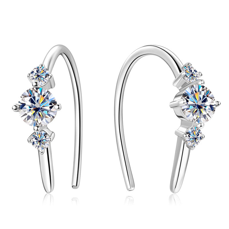 Reign Moissanite Earring