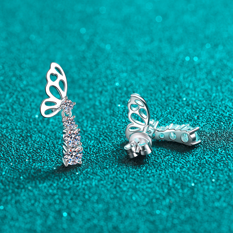 Darcy Moissanite Earring