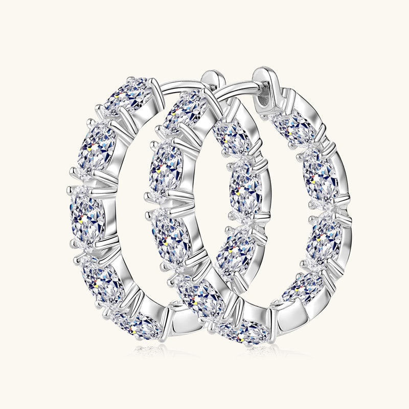 Cassia Moissanite Earring