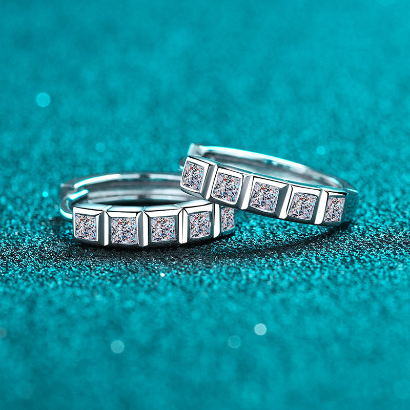 Soleil Moissanite Earring