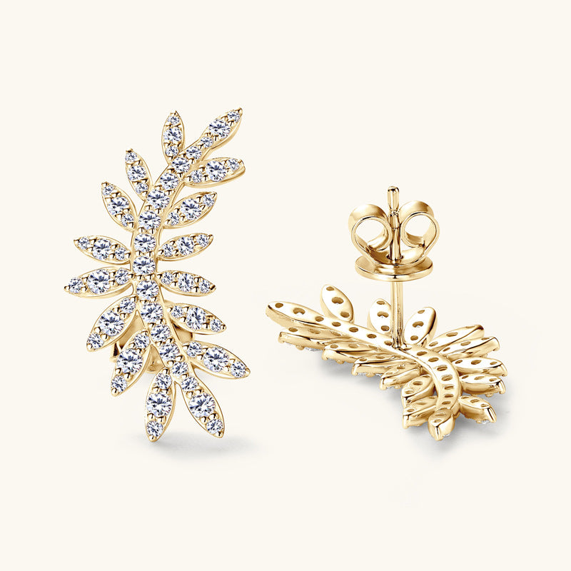 Cove Moissanite Earring