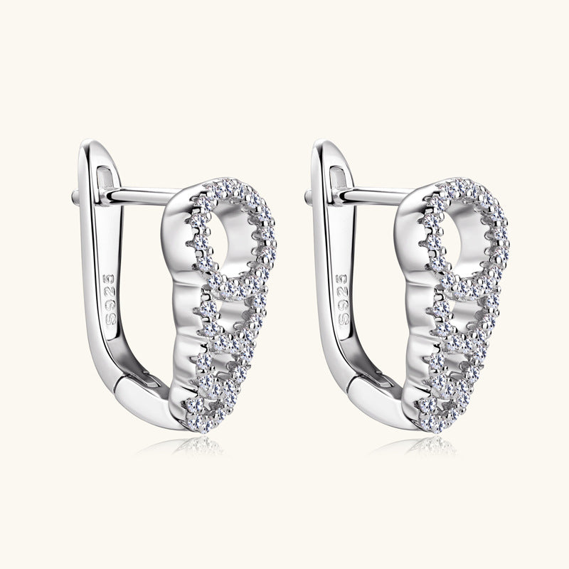Seren Moissanite Earring