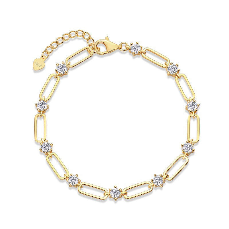Dune Moissanite Bracelet