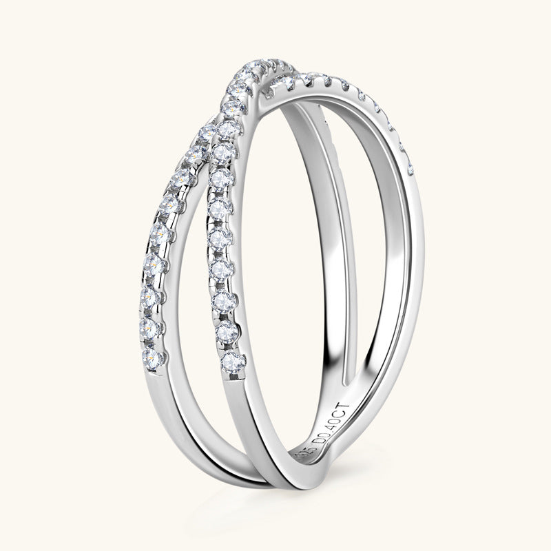 Keira Moissanite Ring