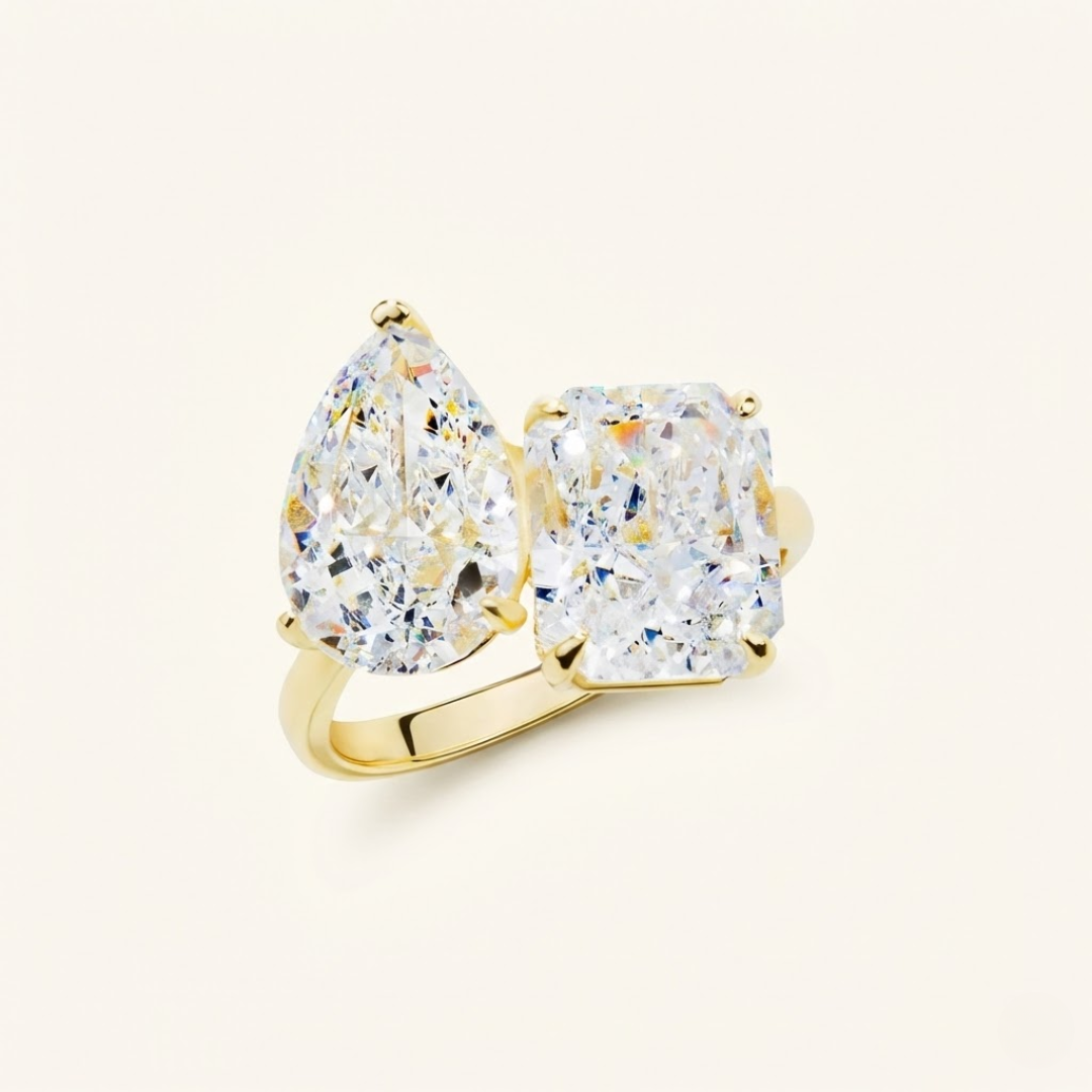 Quinn Moissanite Ring